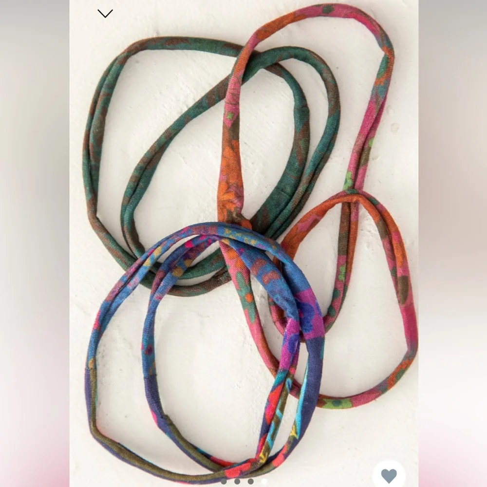 NEW boho band hair ties - Picture 5 of 7